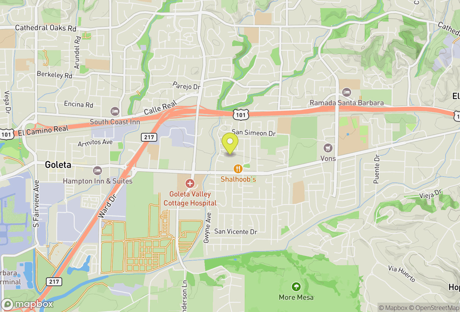 Map of The Pad Climbing