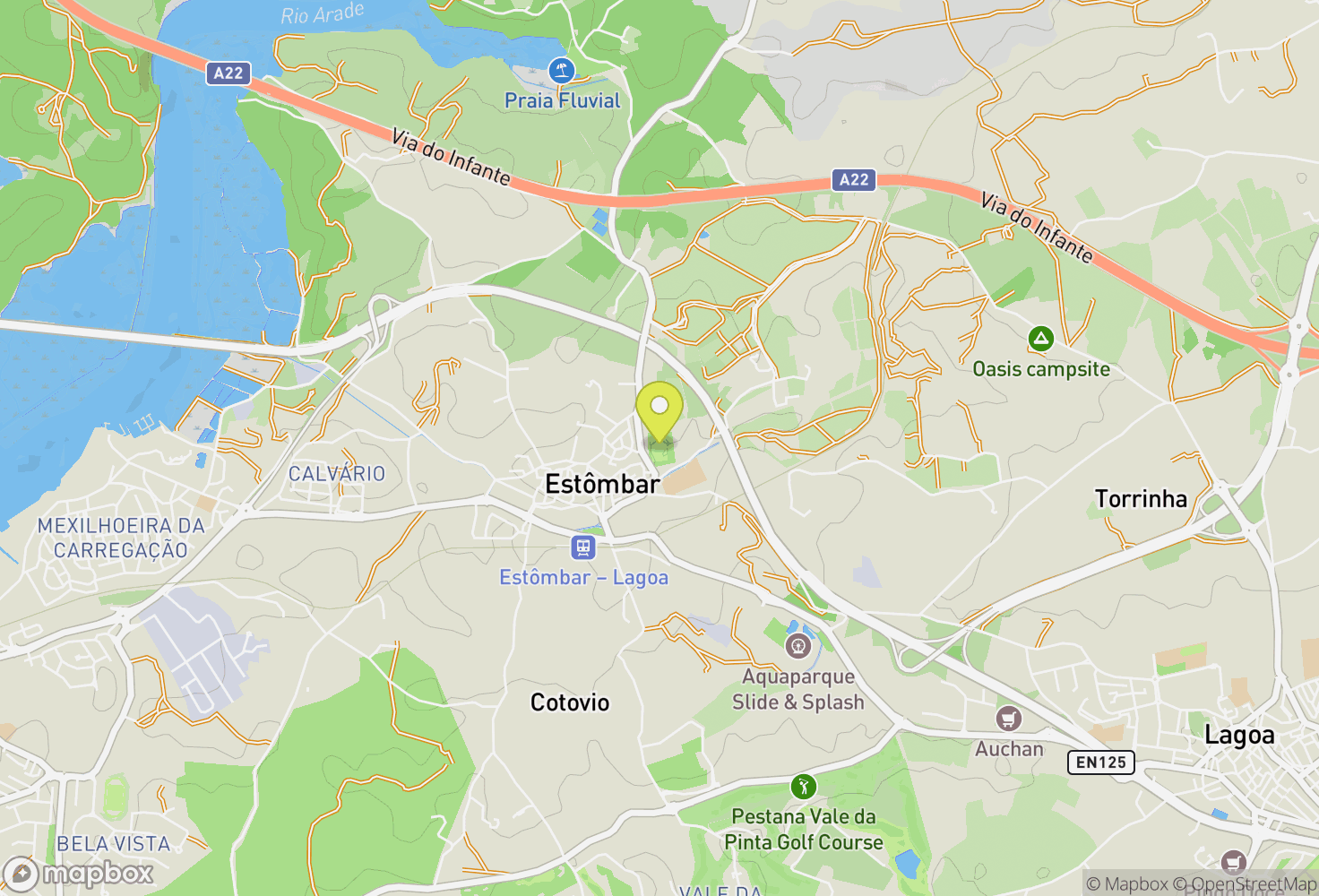Map of Vertical Escalada