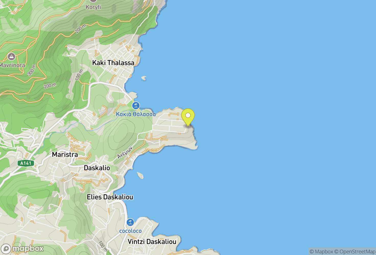 Map of Daskaleio