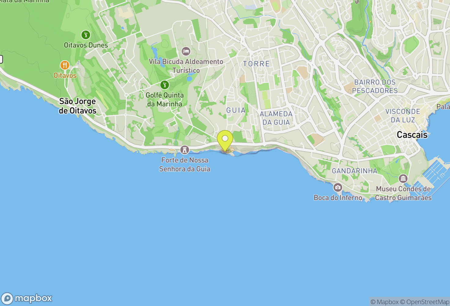 Map of Farol da Guia