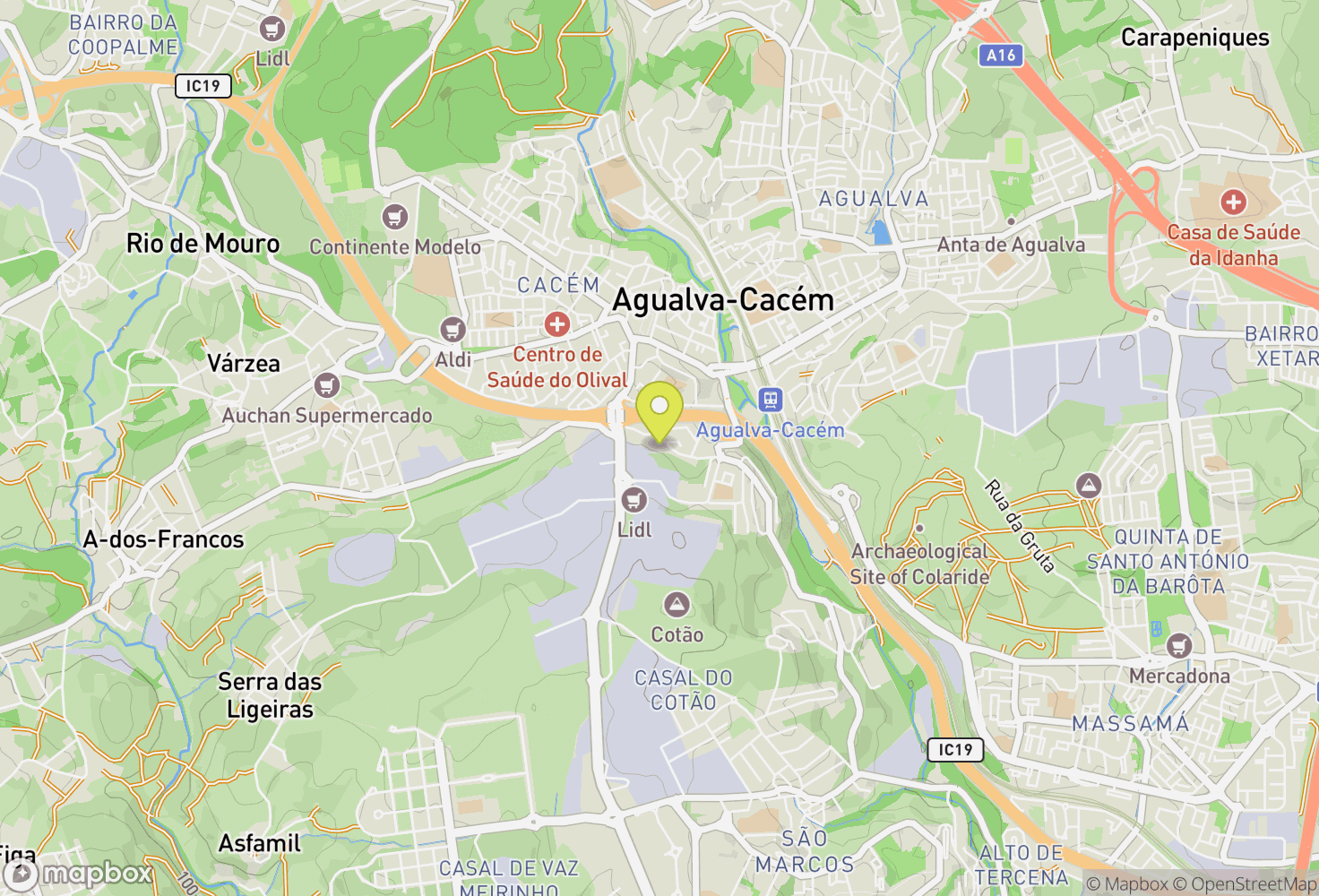 Map of Altissimo