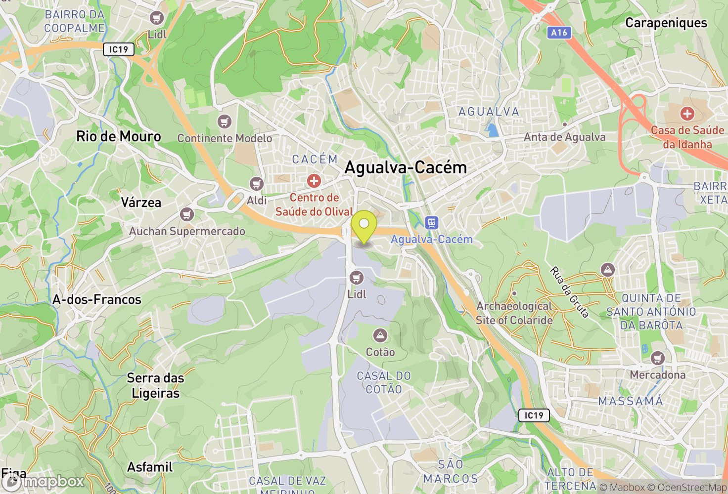 Map of Altissimo