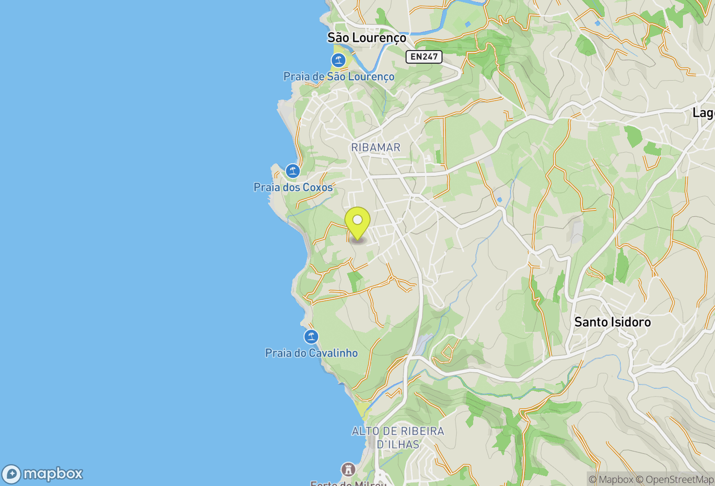 Map of Ericeira
