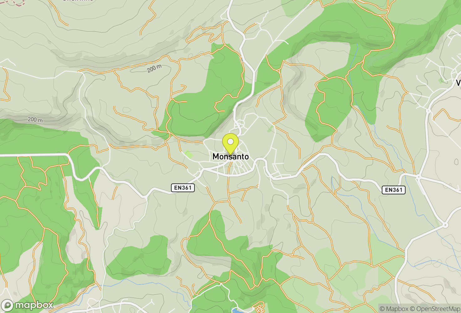 Map of Monsanto