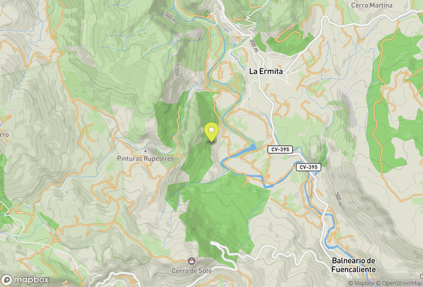 Map of Chulilla
