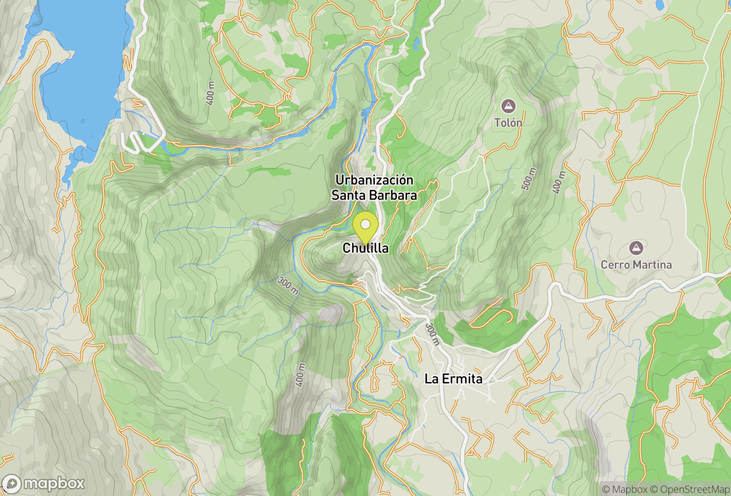 Map of Chulilla