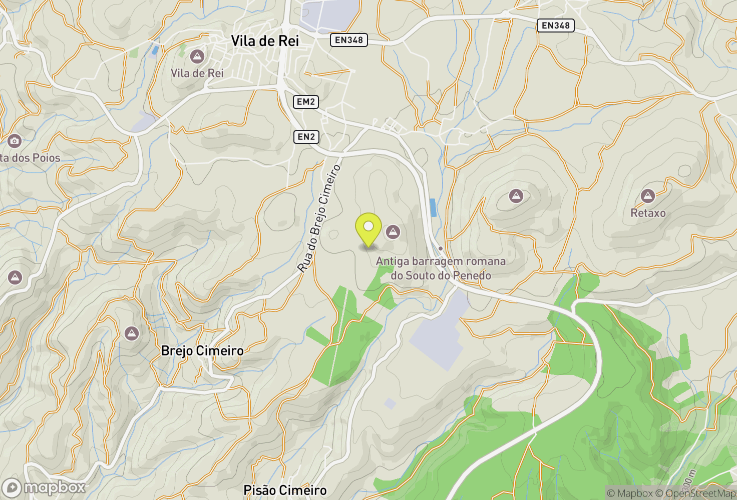 Map of Portugal