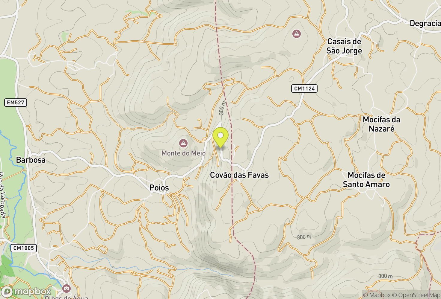 Map of Redinha