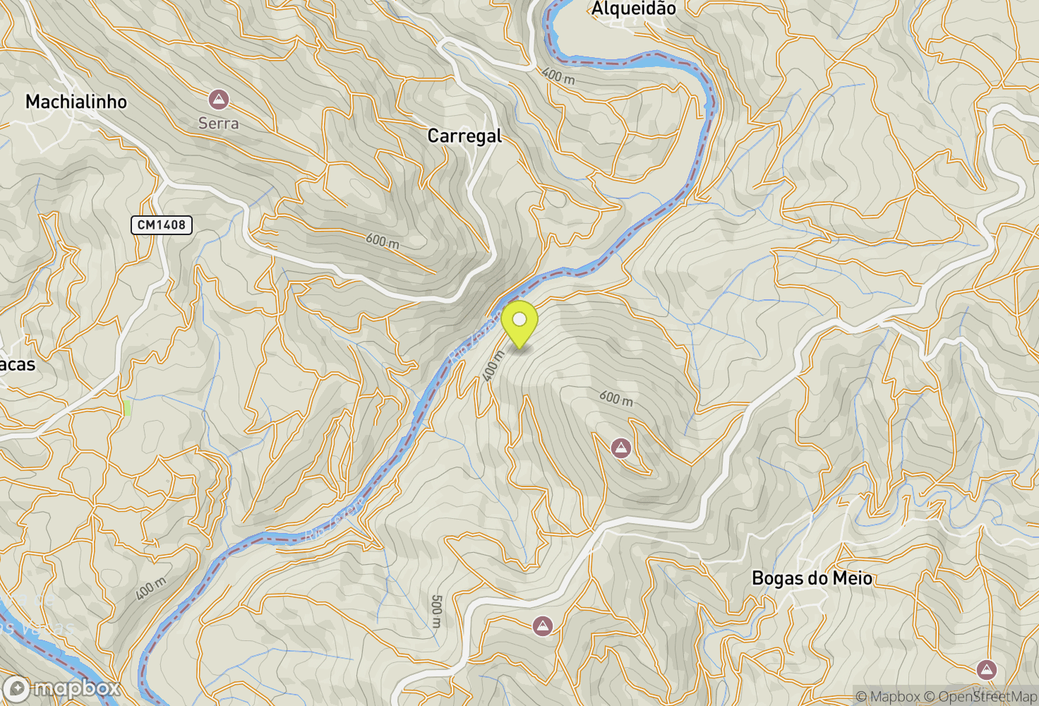 Map of Penedo Barroco