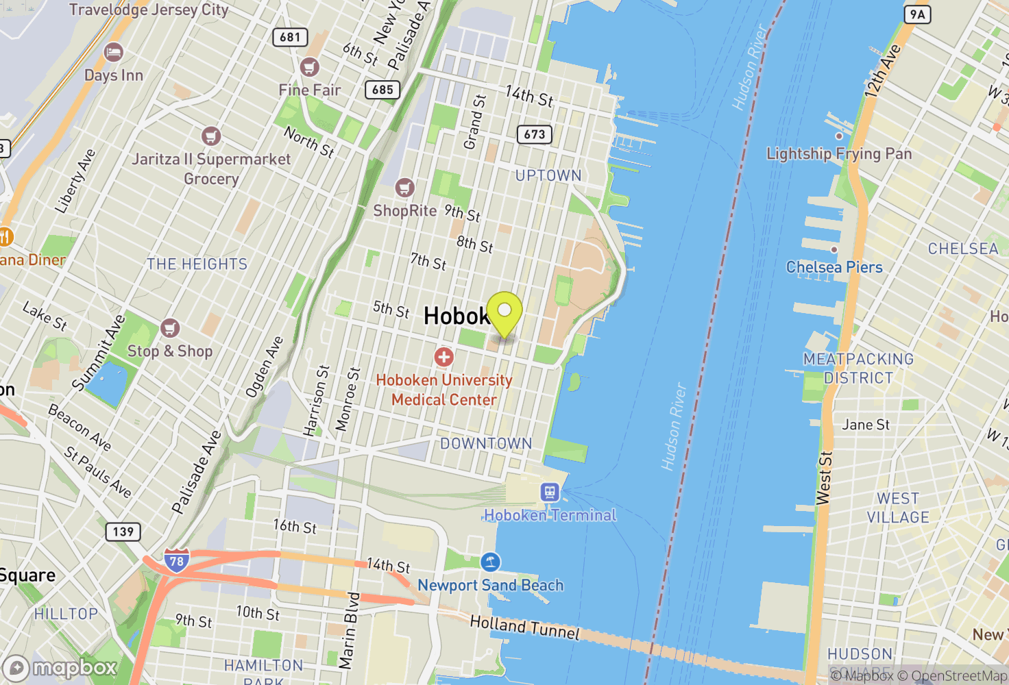 Map of New York City