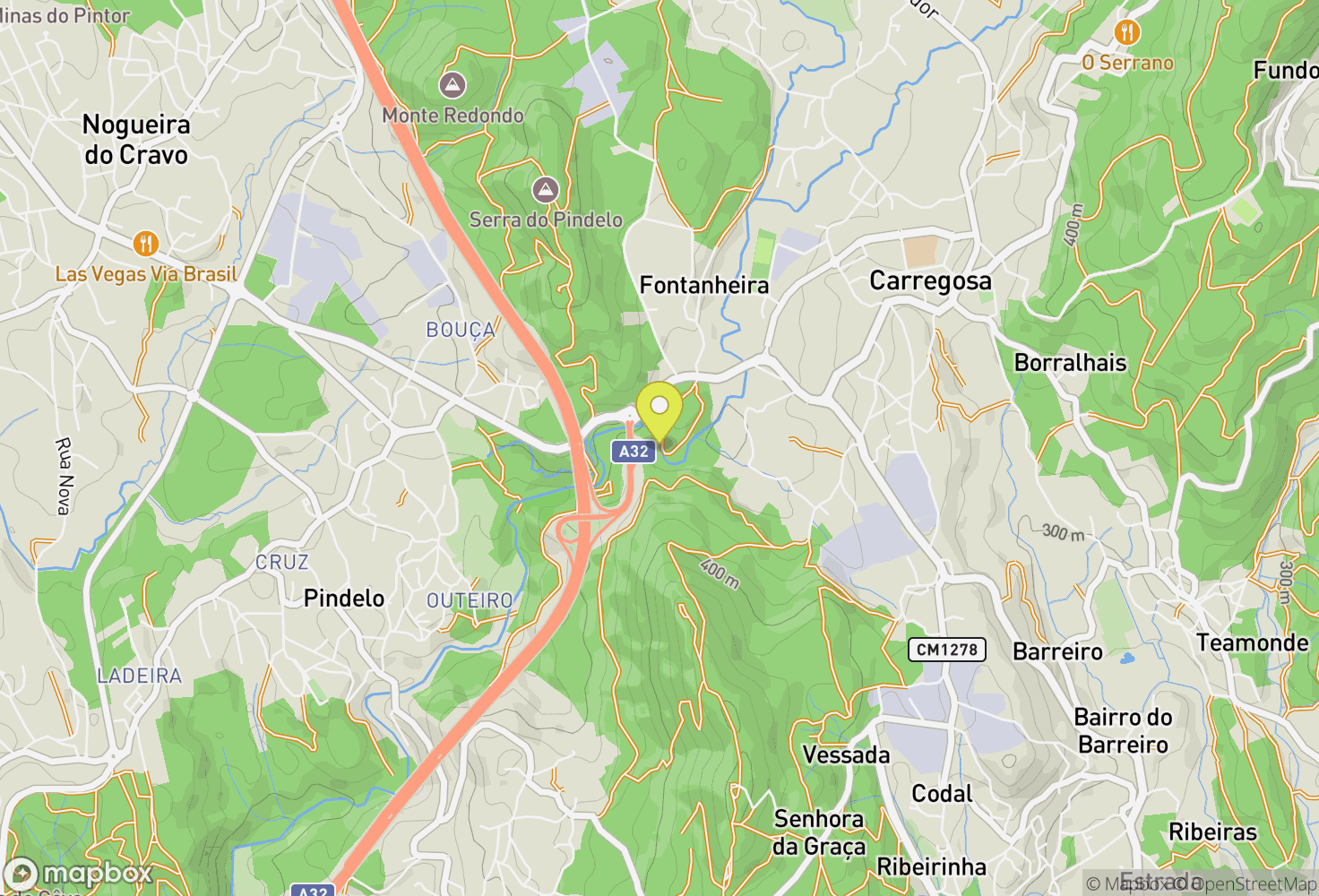 Map of Pedra Má
