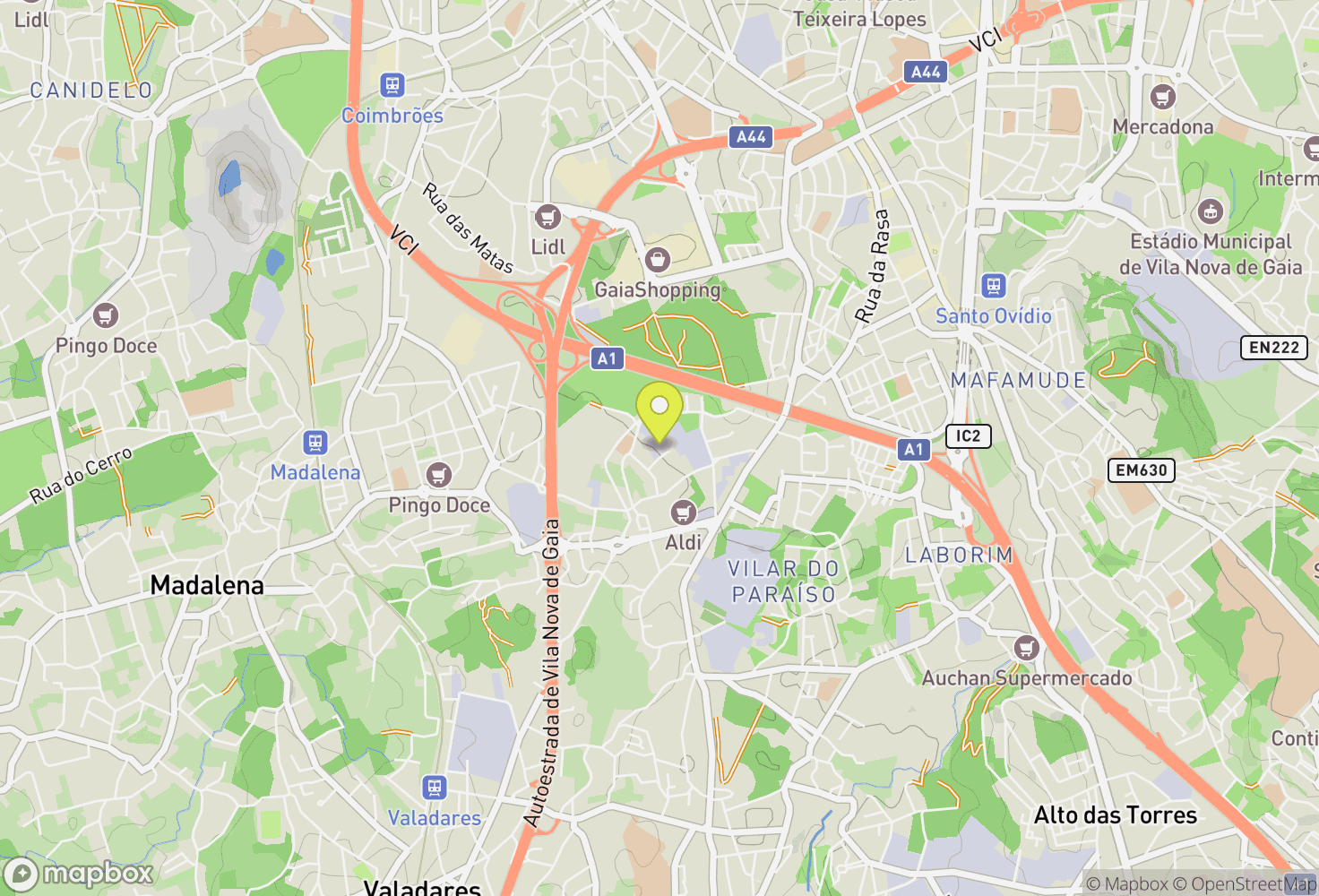 Map of Zone