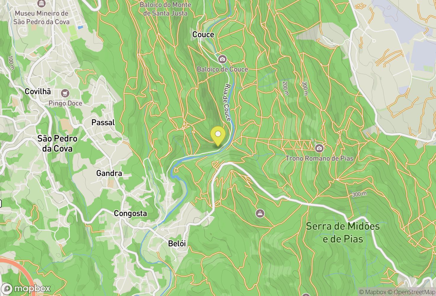 Map of Fraga Lisa