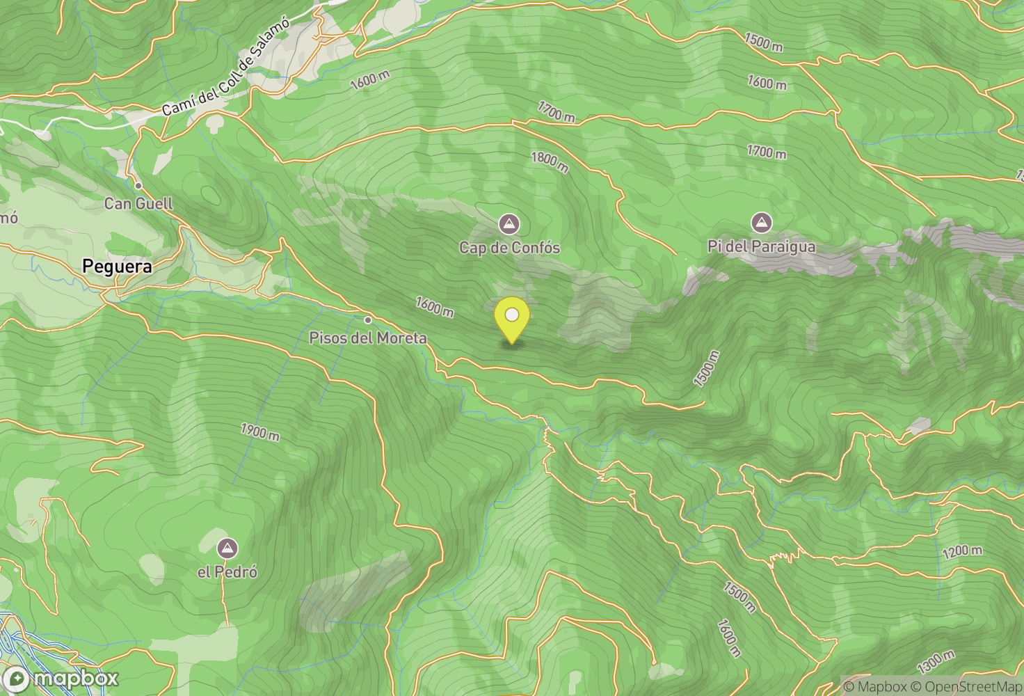 Map of Berga