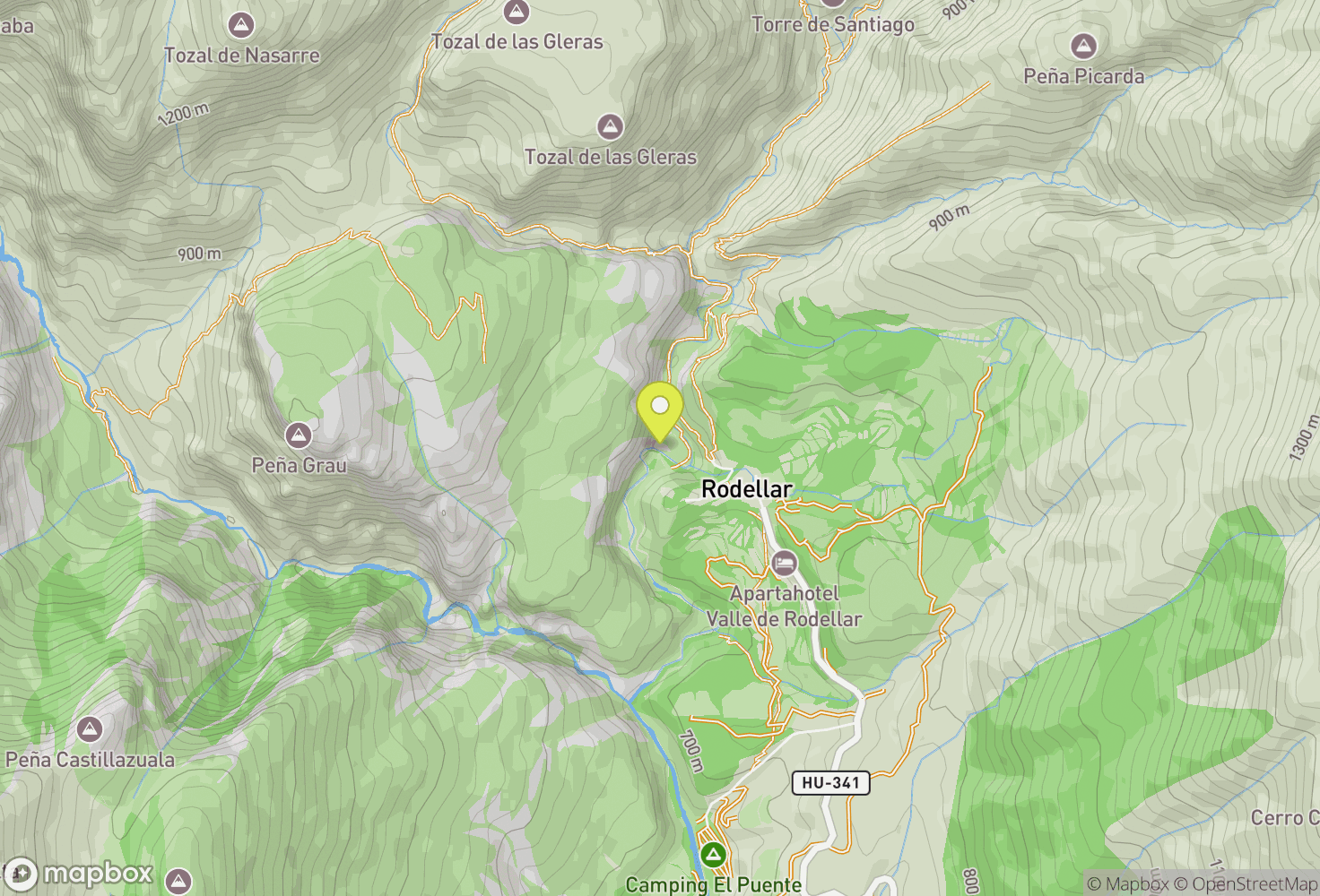 Map of Rodellar