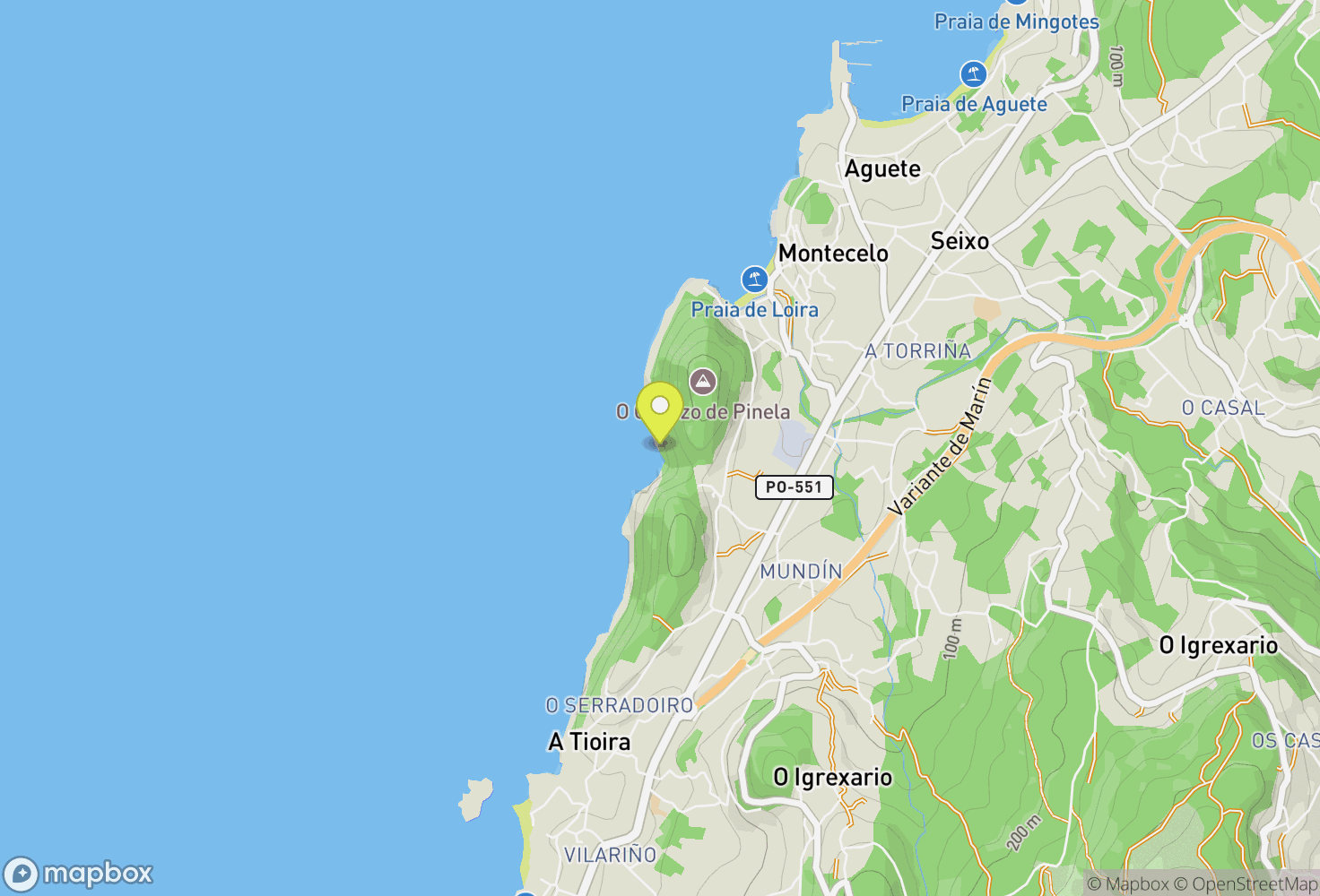 Map of Loira