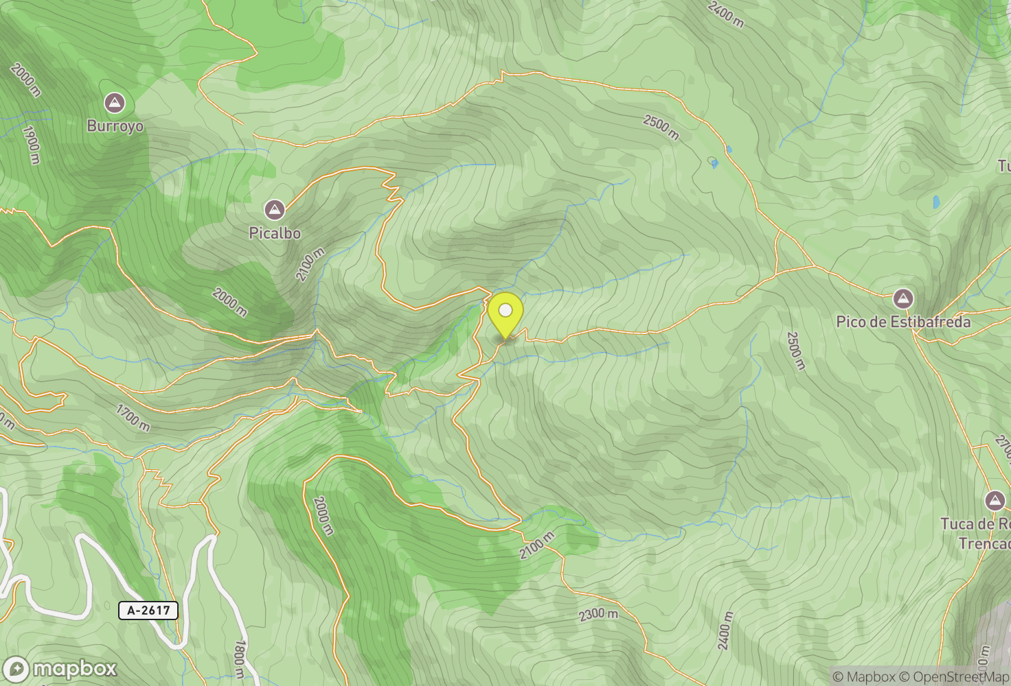 Map of Valle de Benasque