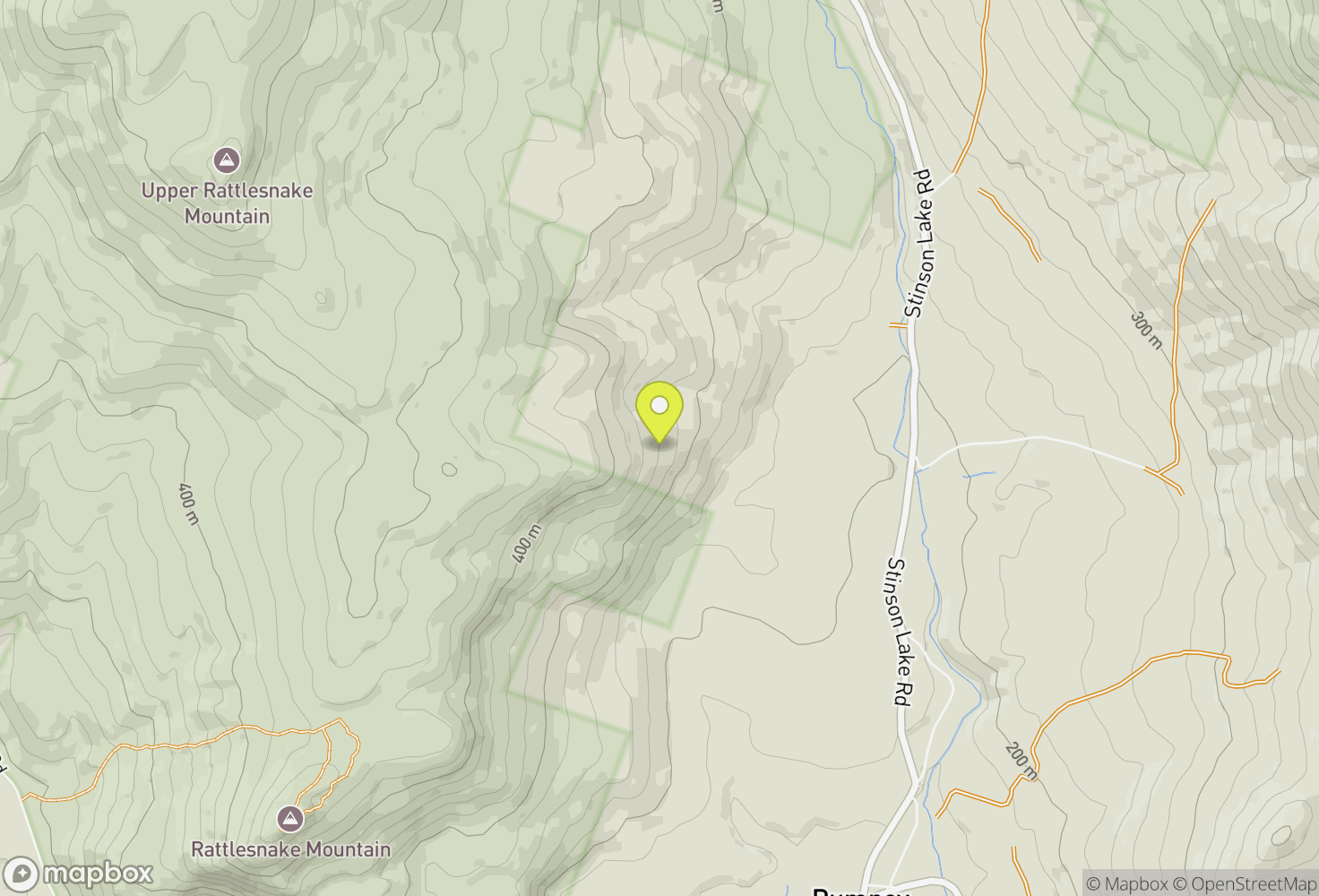 Map of Rumney