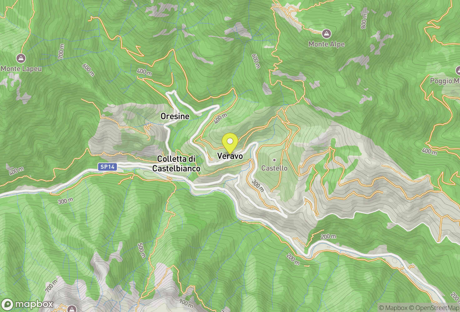 Map of Veravo