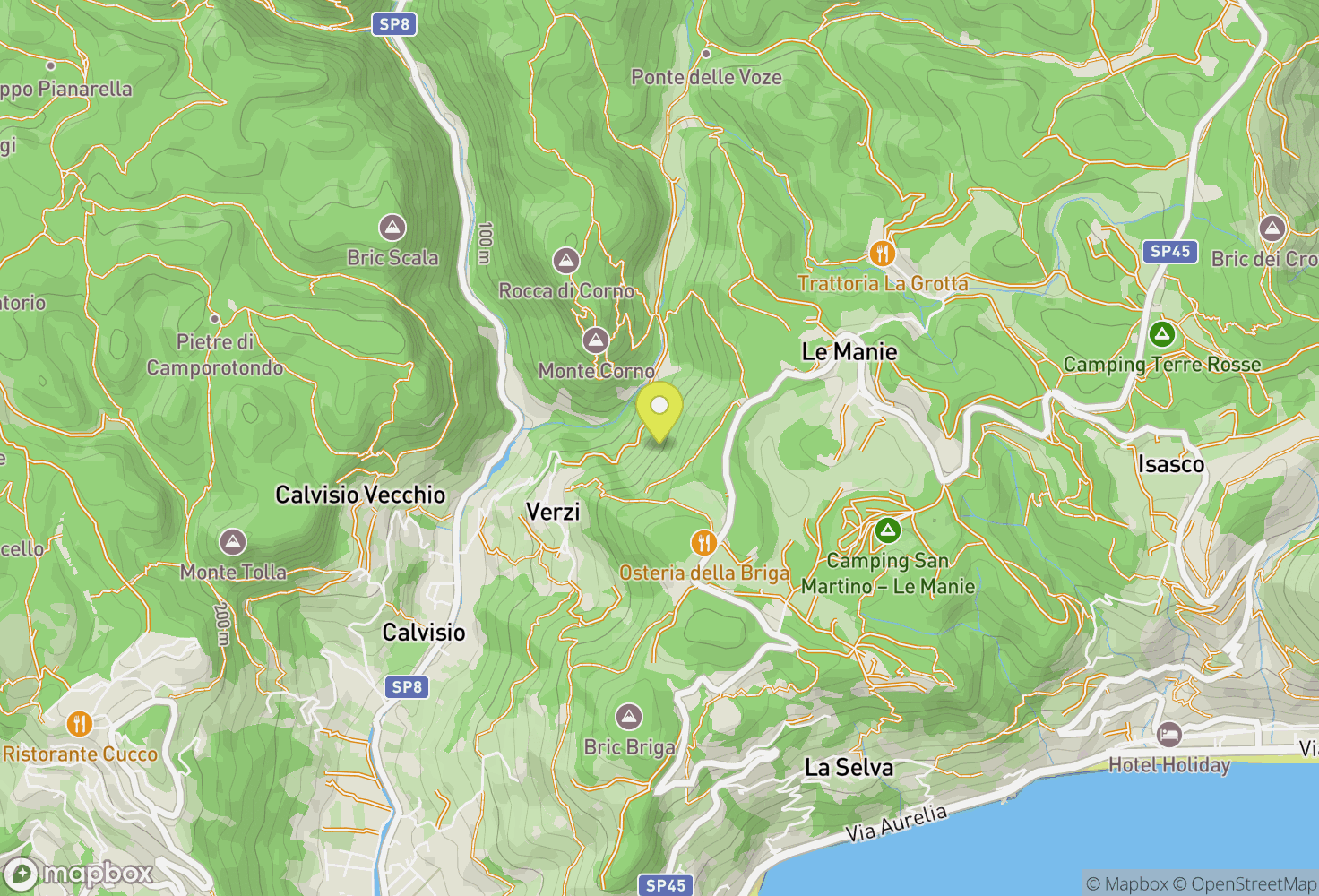 Map of Finale Ligure