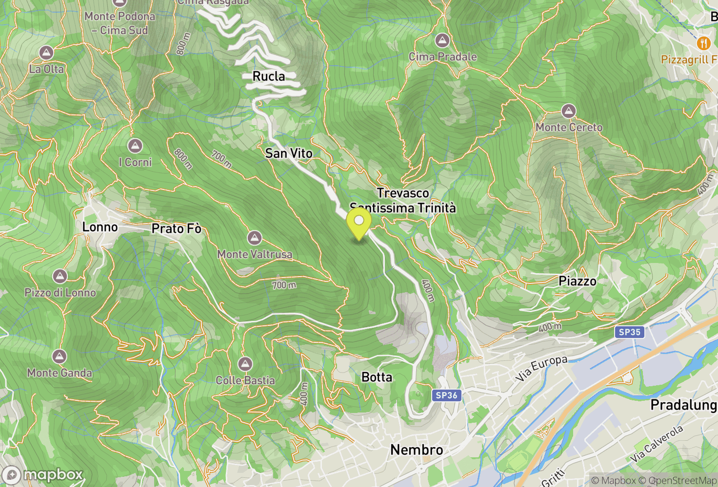 Map of Bergamo