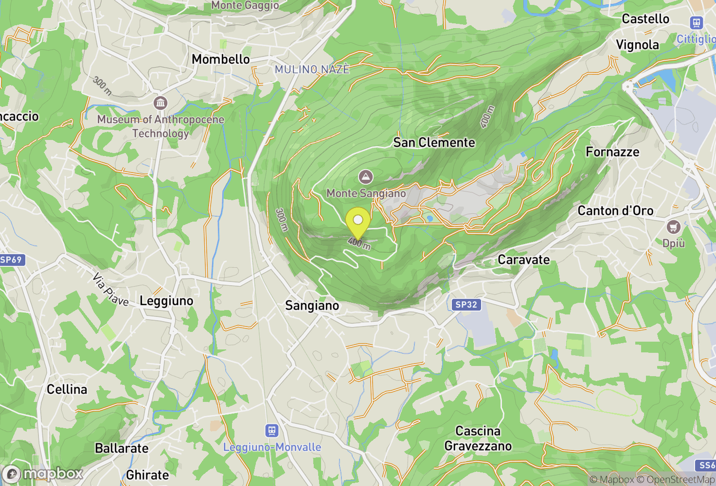 Map of Sangiano