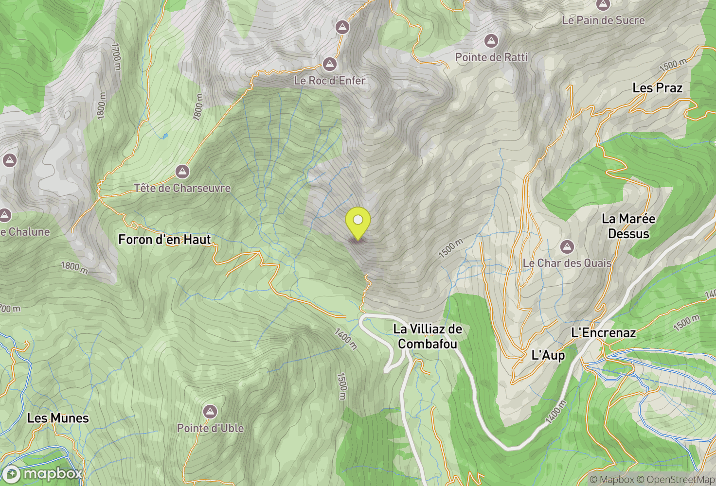 Map of Le Foron