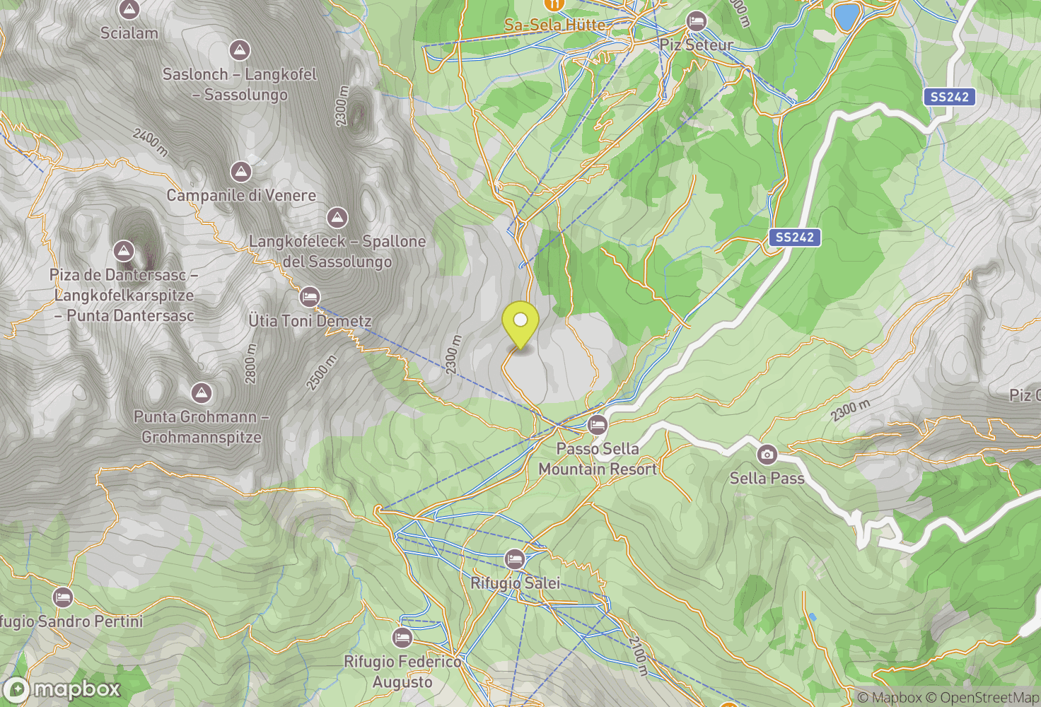Map of Città dei Sassi