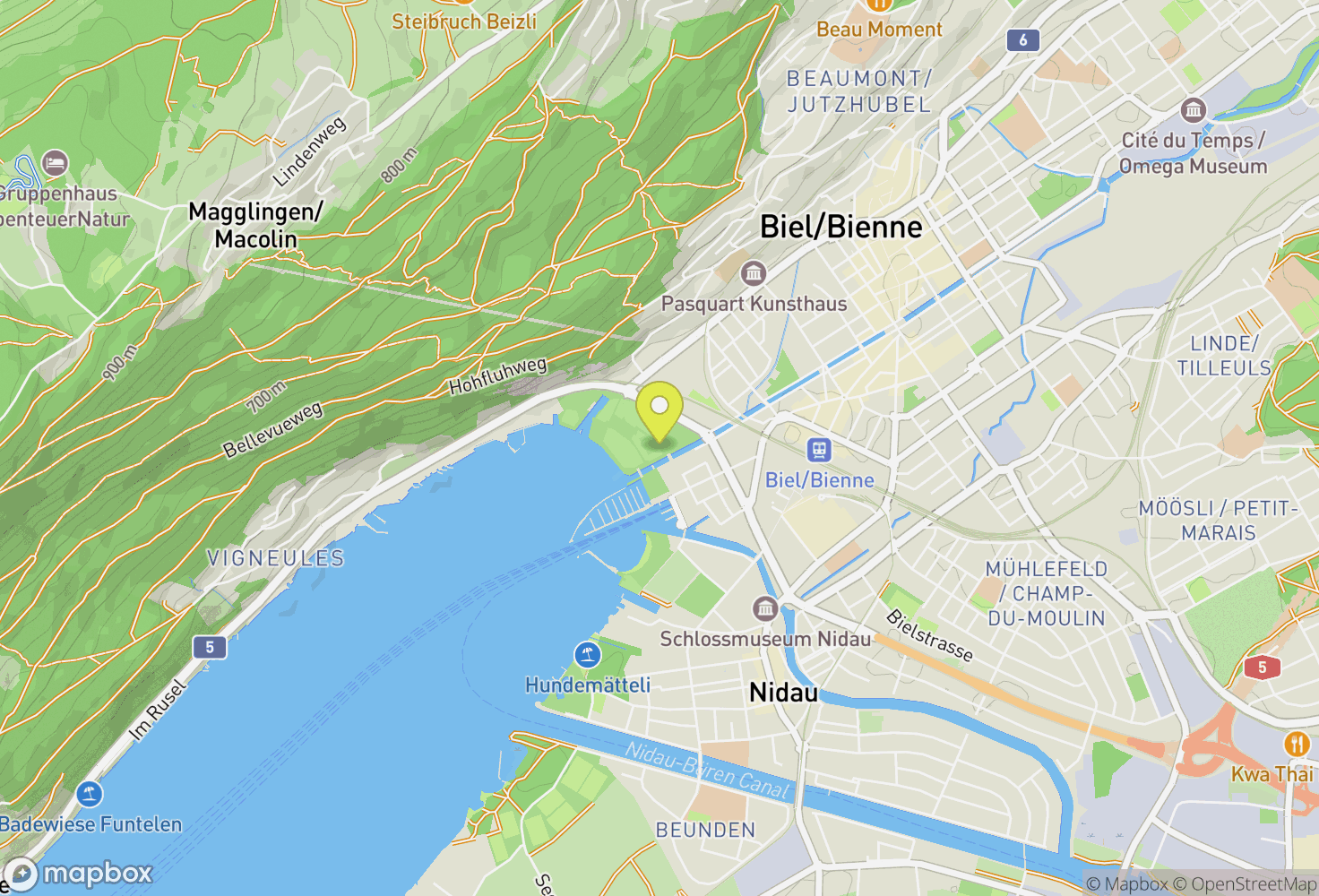 Map of Jura