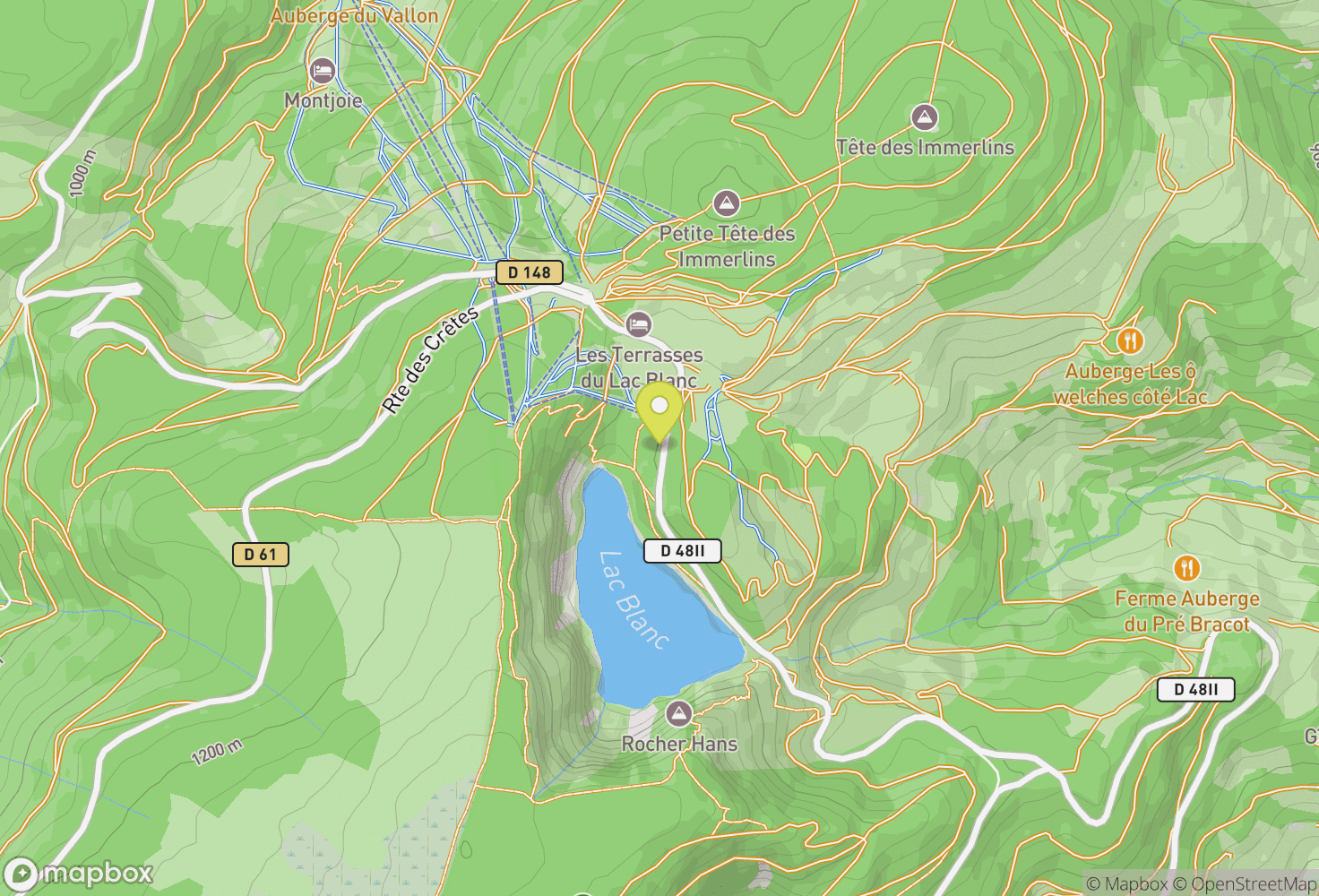Map of Orbey, France