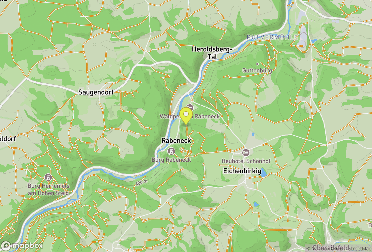 Map of Naturpark Fränkische Schweiz - Frankenjura
