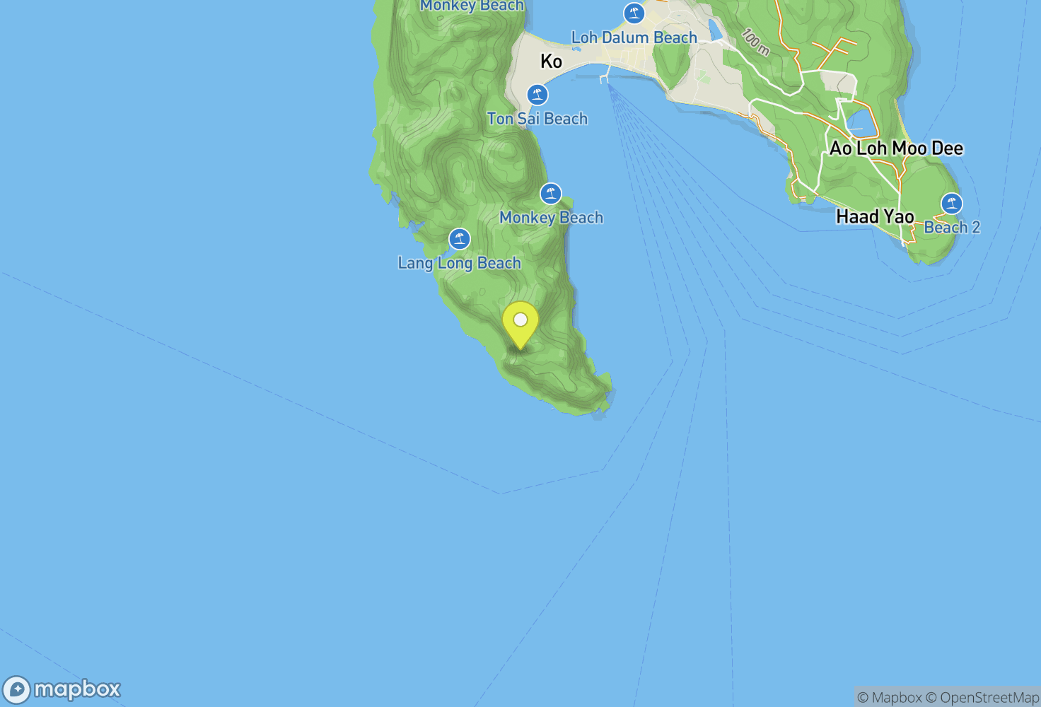 Map of Ao Nang