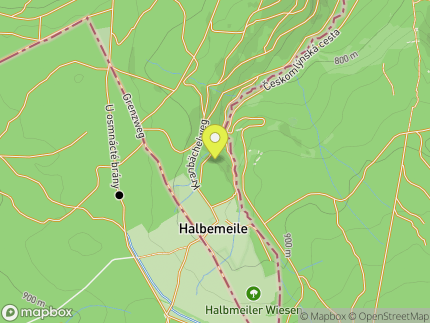 Halbmeilenstein
