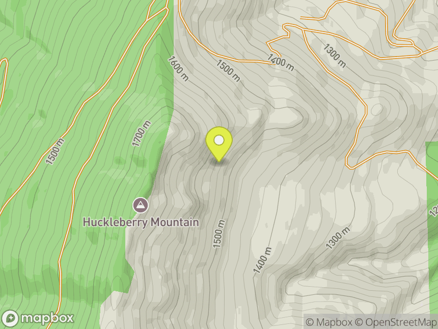 Huckleberry Mountain outcroppings