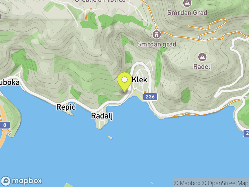 Klek - Opuzen