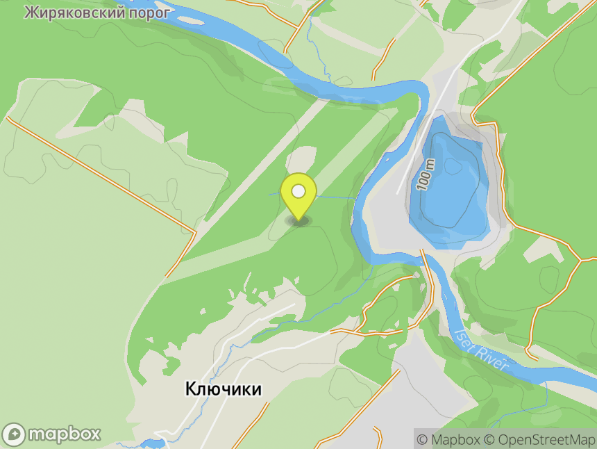 Kamensk. Kluchiki village