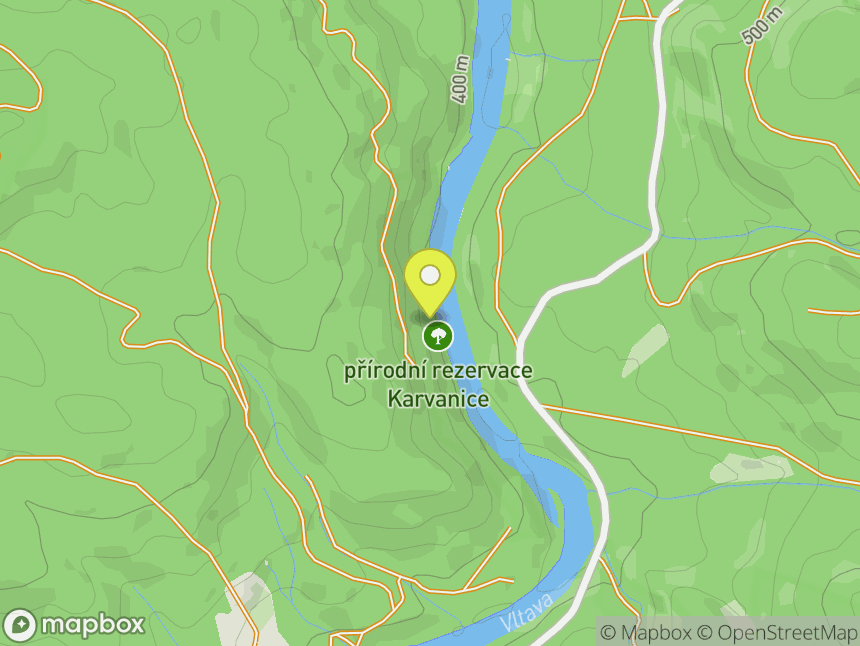 Karvanice - skály Na převisech