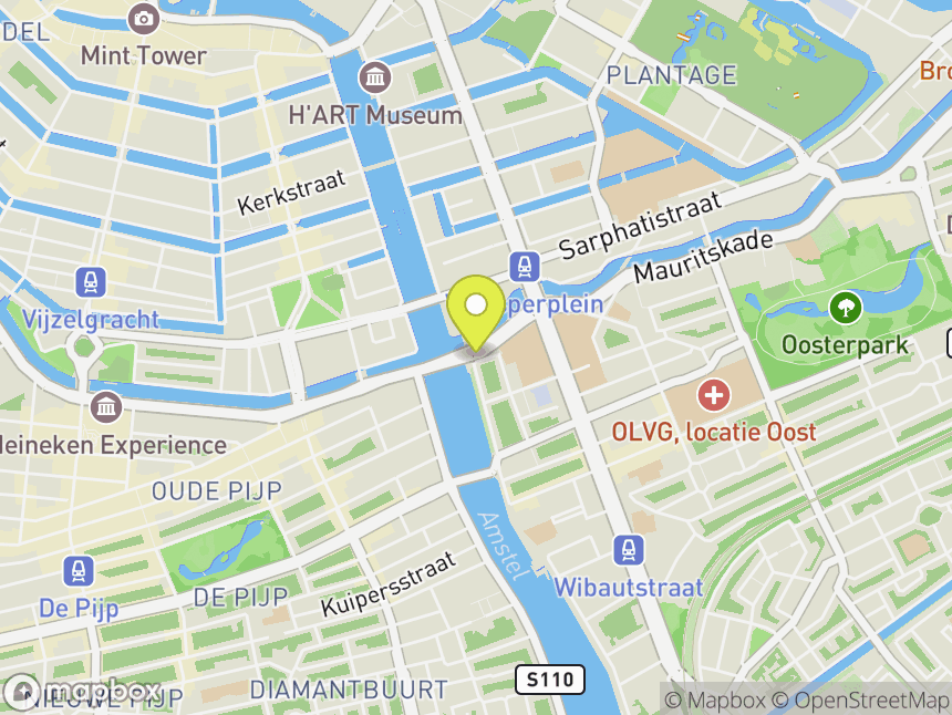 Muurtje aan de Weesperzijde