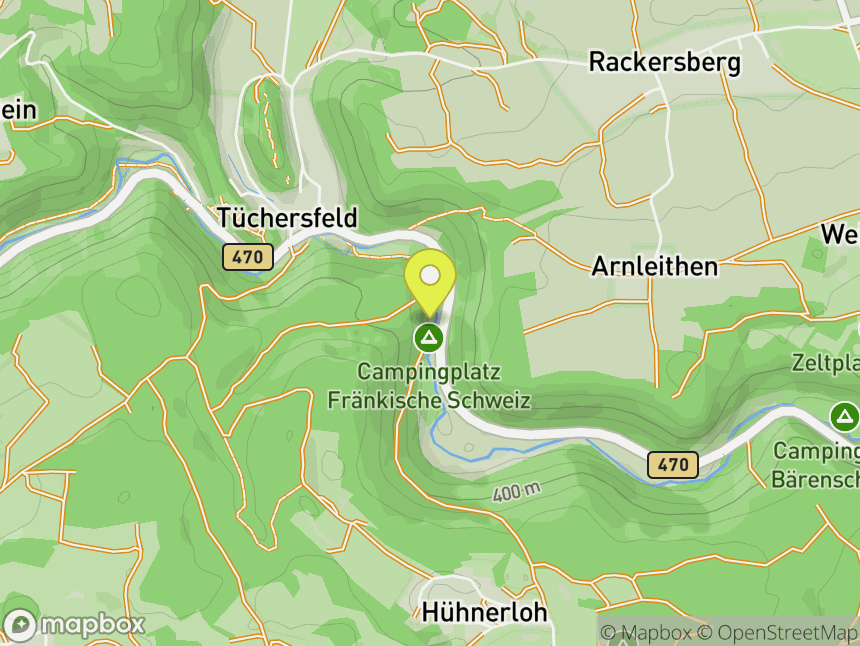 Tüchersfelder Campingplatzwand