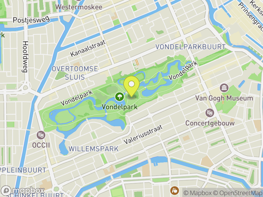 Picassokunstwerk Vondelpark