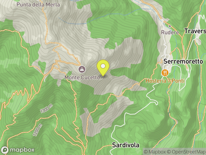 Versante Est del Monte Cucetto