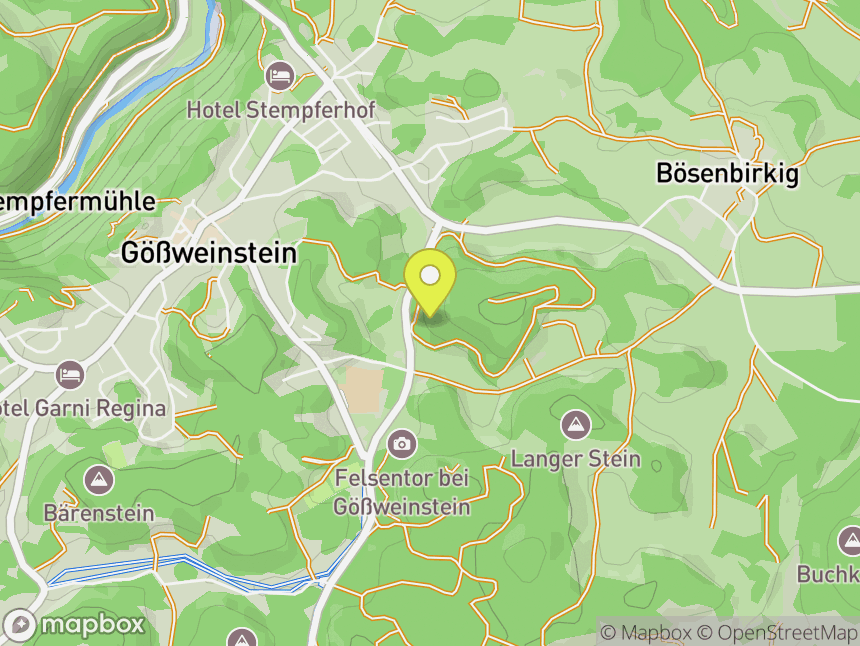 Breitenberg Parkplatzwand