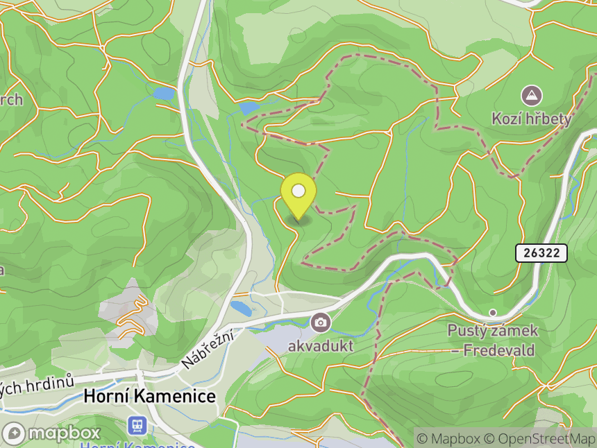 Skály u České kamenice