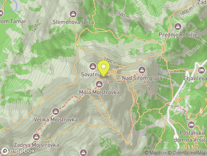 Mala Mojstrovka - Severna stena