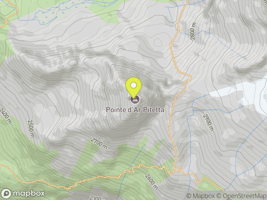 Pointe d'Ar Pitetta, 3132m