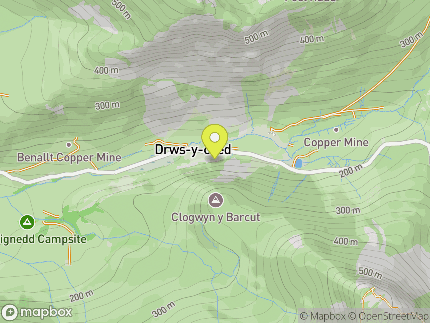 Lech Drws Y Coed