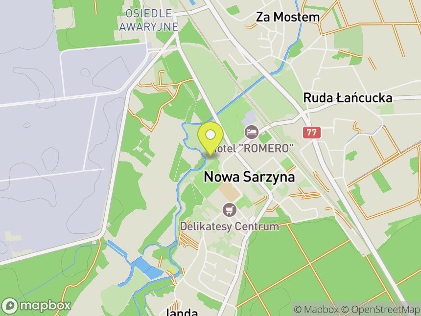 Wiata przy Ściance