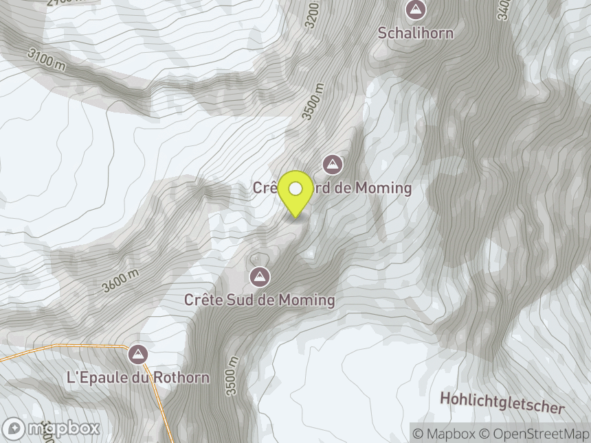 Pointes de Moming, 3963m