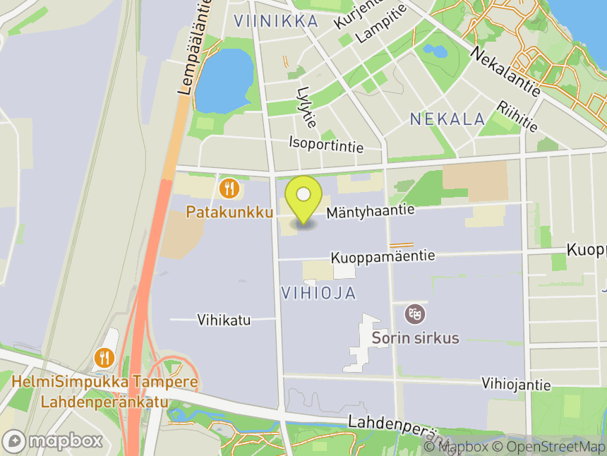 Tampereen Kiipeilykeskus, Nekala