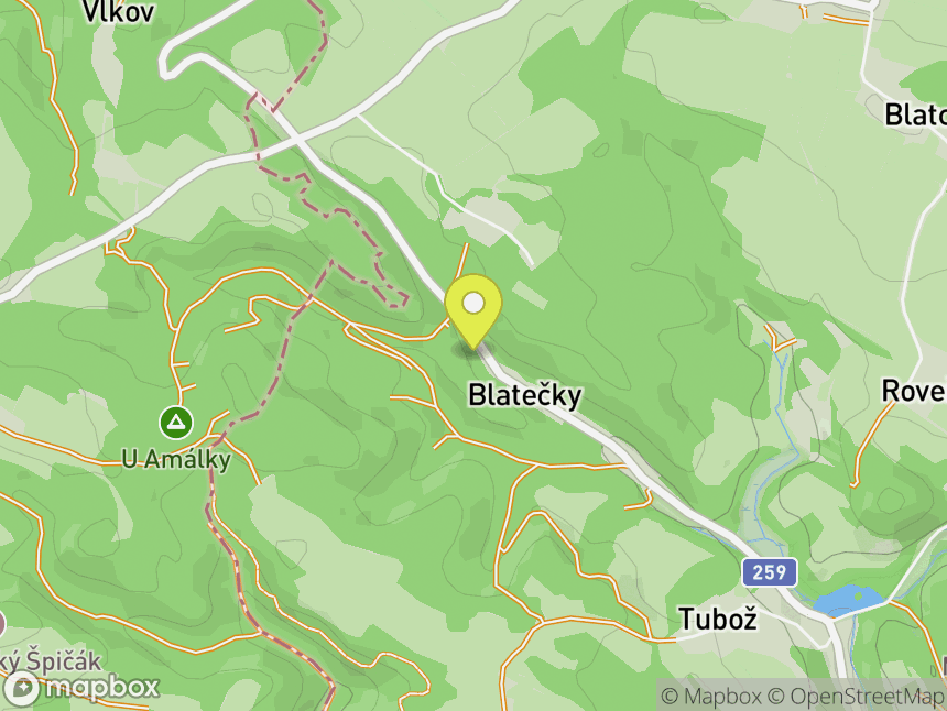 Skály u Blateček